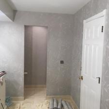 Remloval and installation of wallpapering on Ball Rd in Mountain Lakes NJ 5